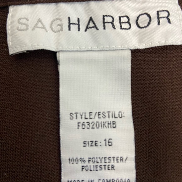 Sag Harbor Brown Blouse - Picture 3 of 3